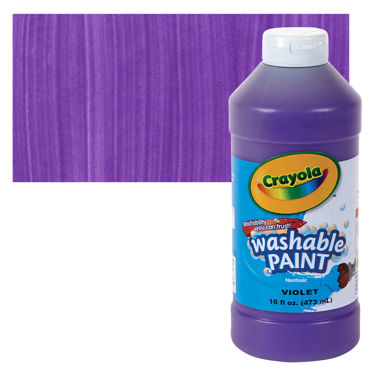 Crayola Washable Paints 16oz / 473ml 可洗兒童顏料 美國 AP 無毒認證