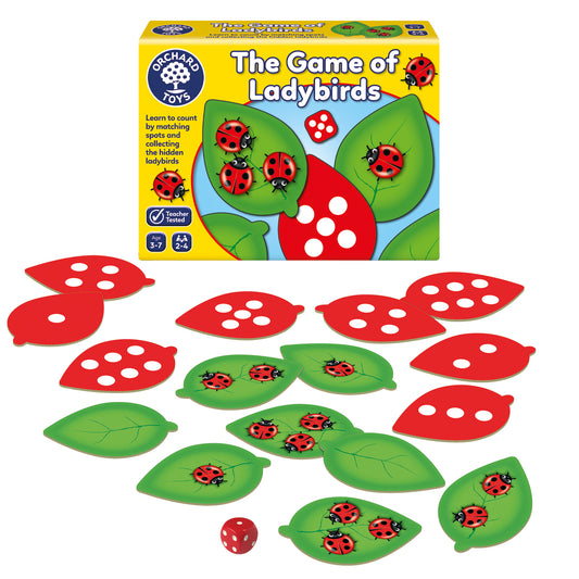 Orchard Toys The Game of Ladybirds Counting & Matching Game 瓢蟲數量記憶配對遊戲
