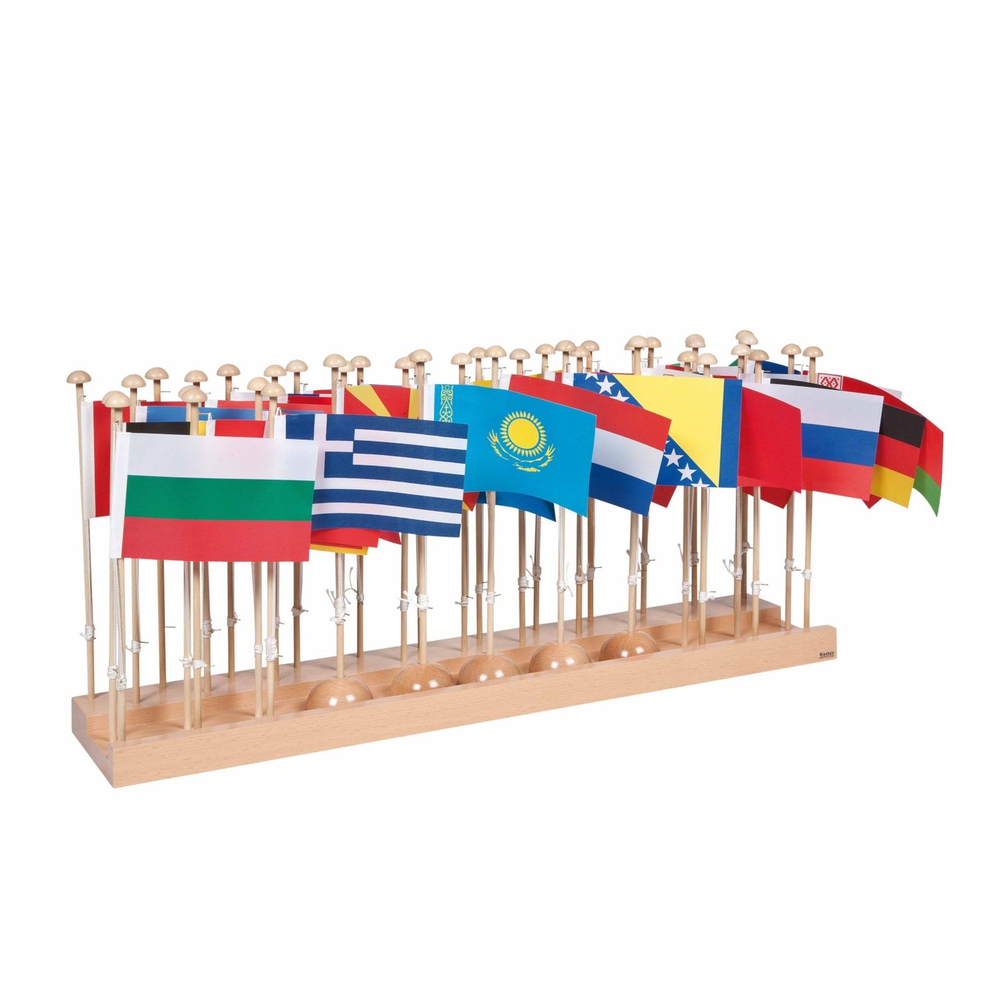 Niehuis Montessori Flag Stand 蒙特梭利教具- 國旗組