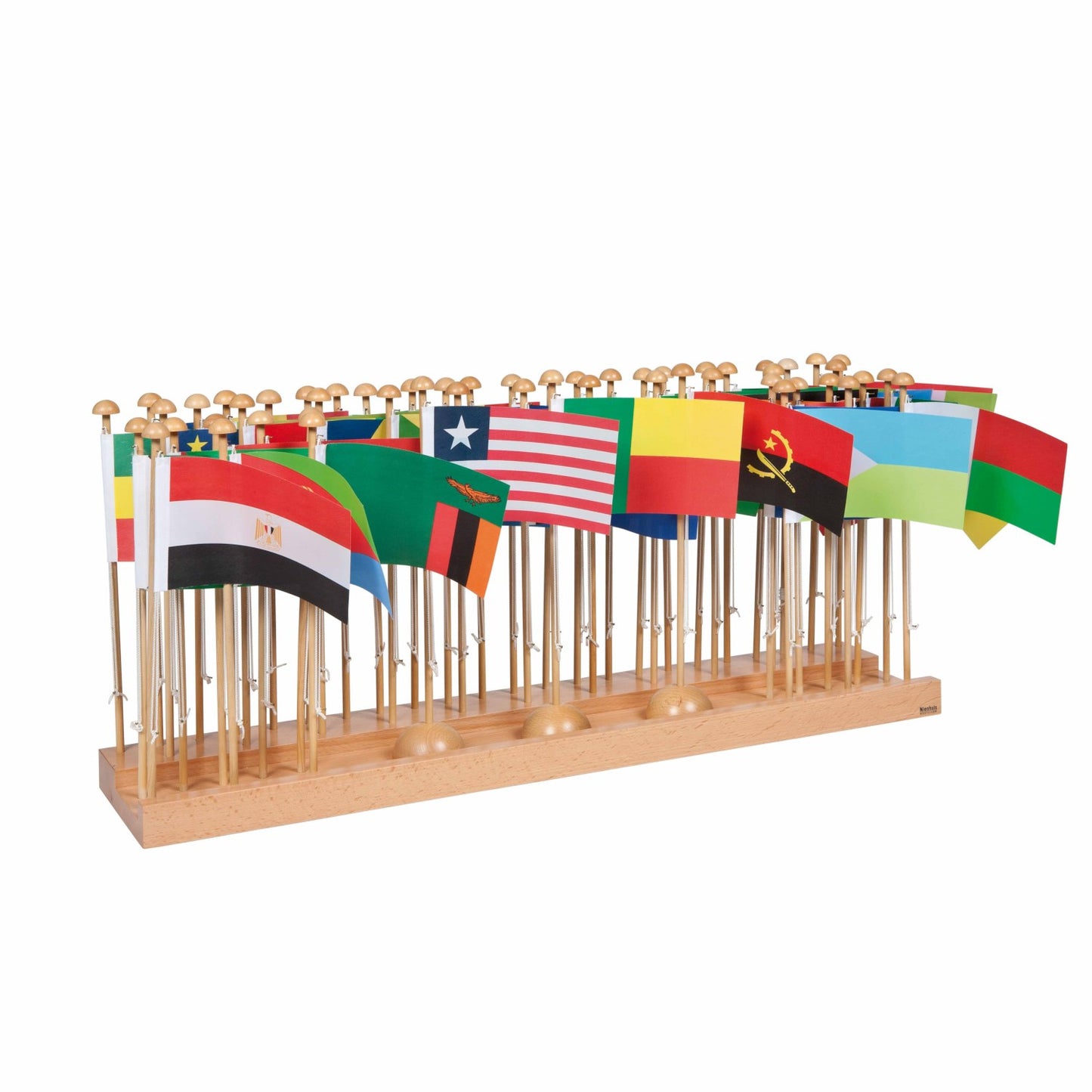 Niehuis Montessori Flag Stand 蒙特梭利教具- 國旗組