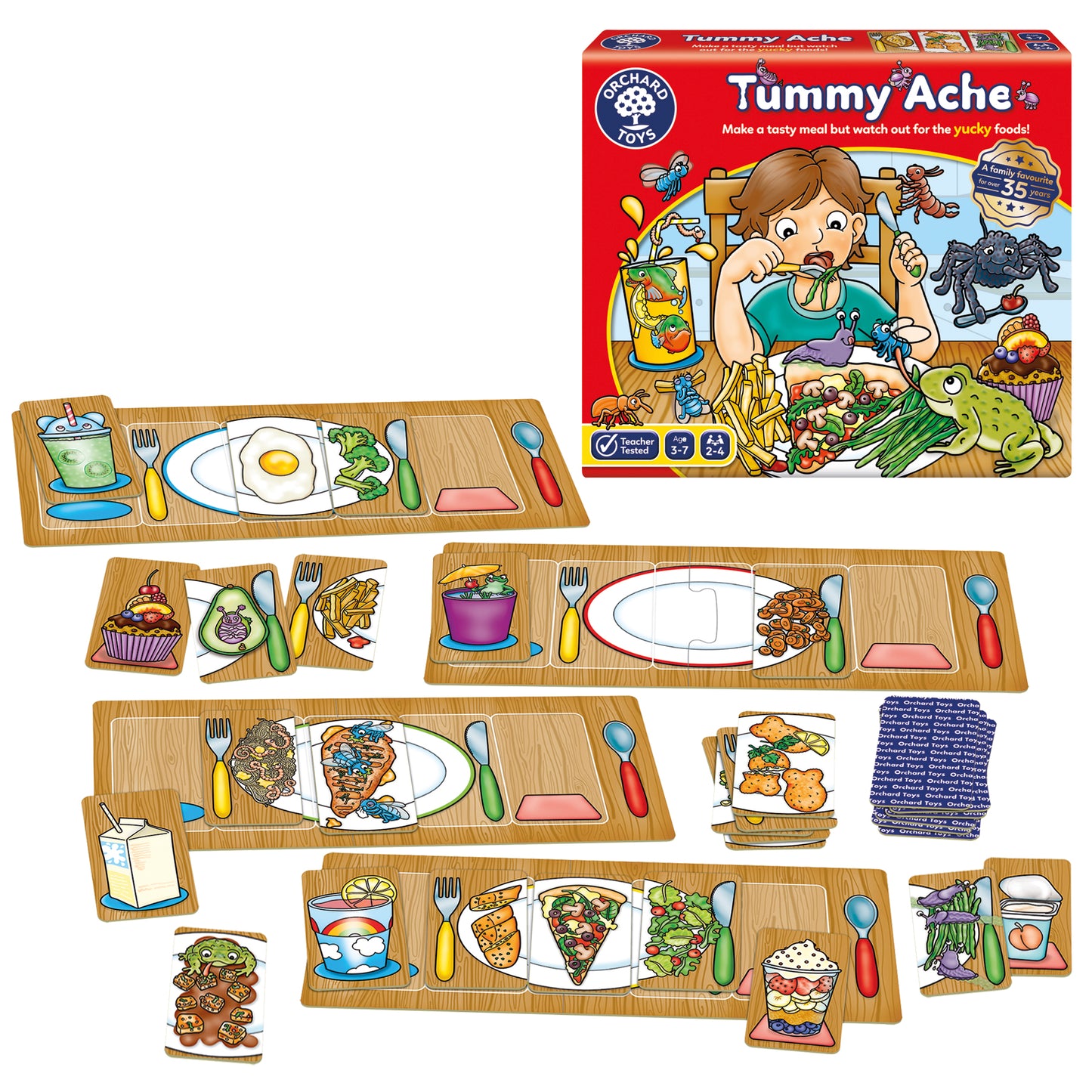 Orchard Toys Tummy Ache Lotto Game
