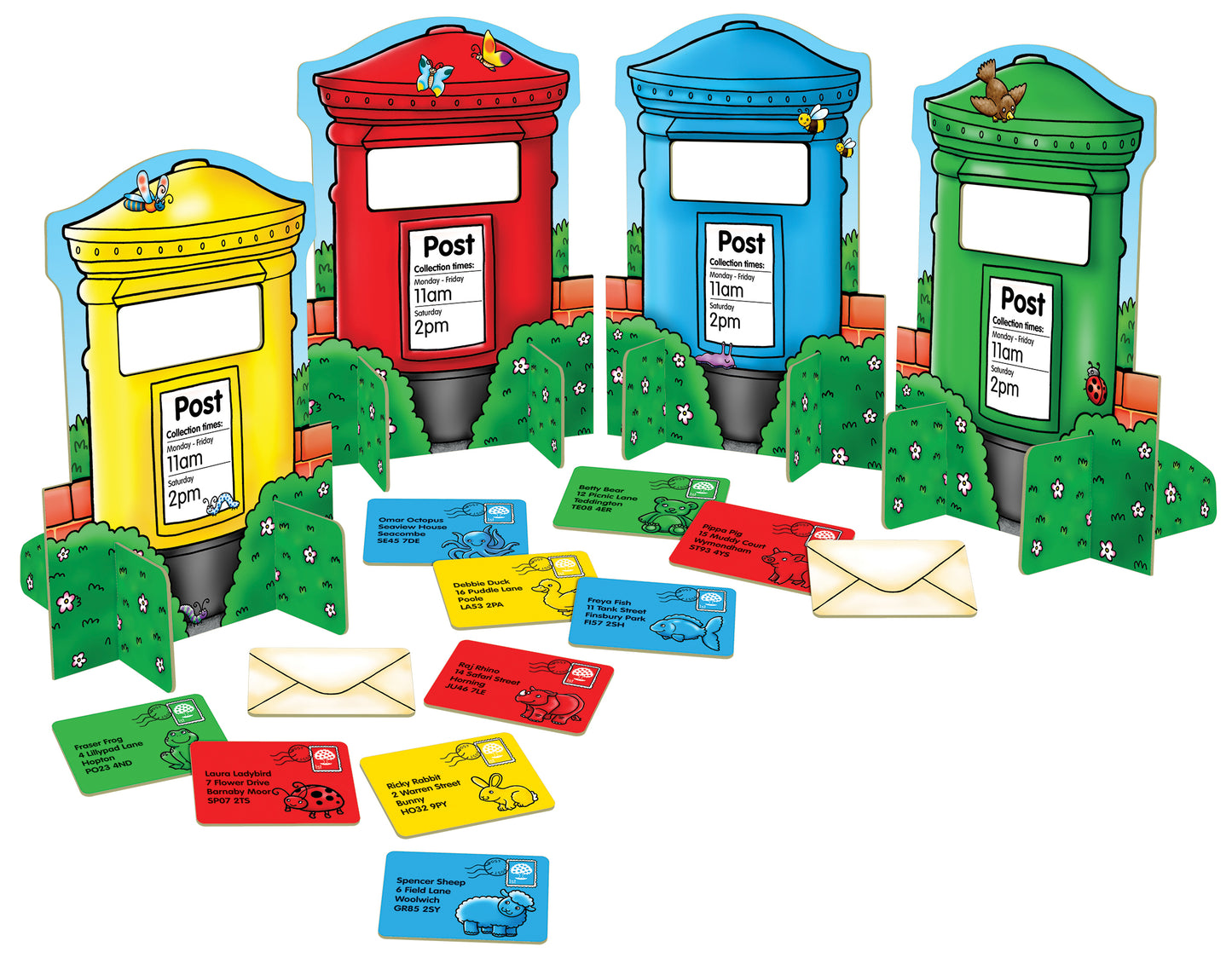 Orchard Toys Post Box Colour Matching Game