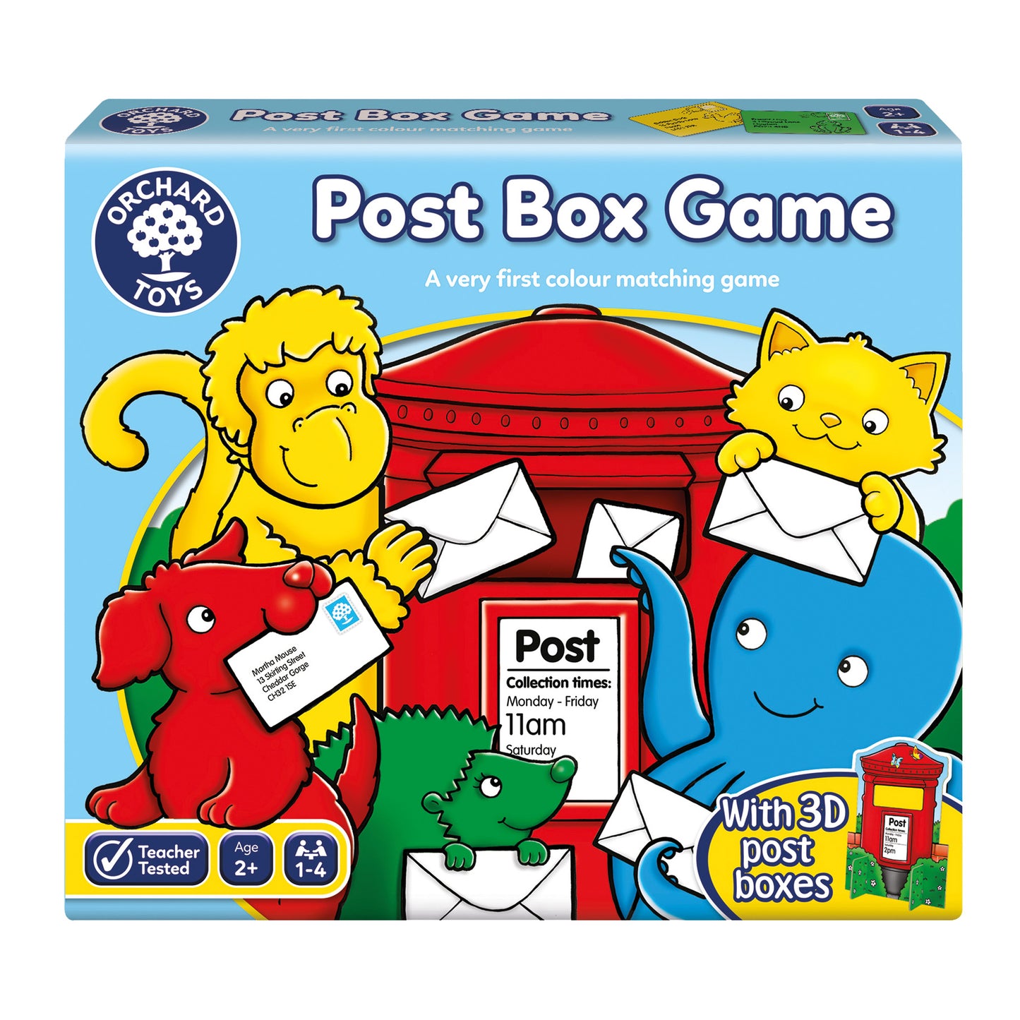 Orchard Toys Post Box Colour Matching Game