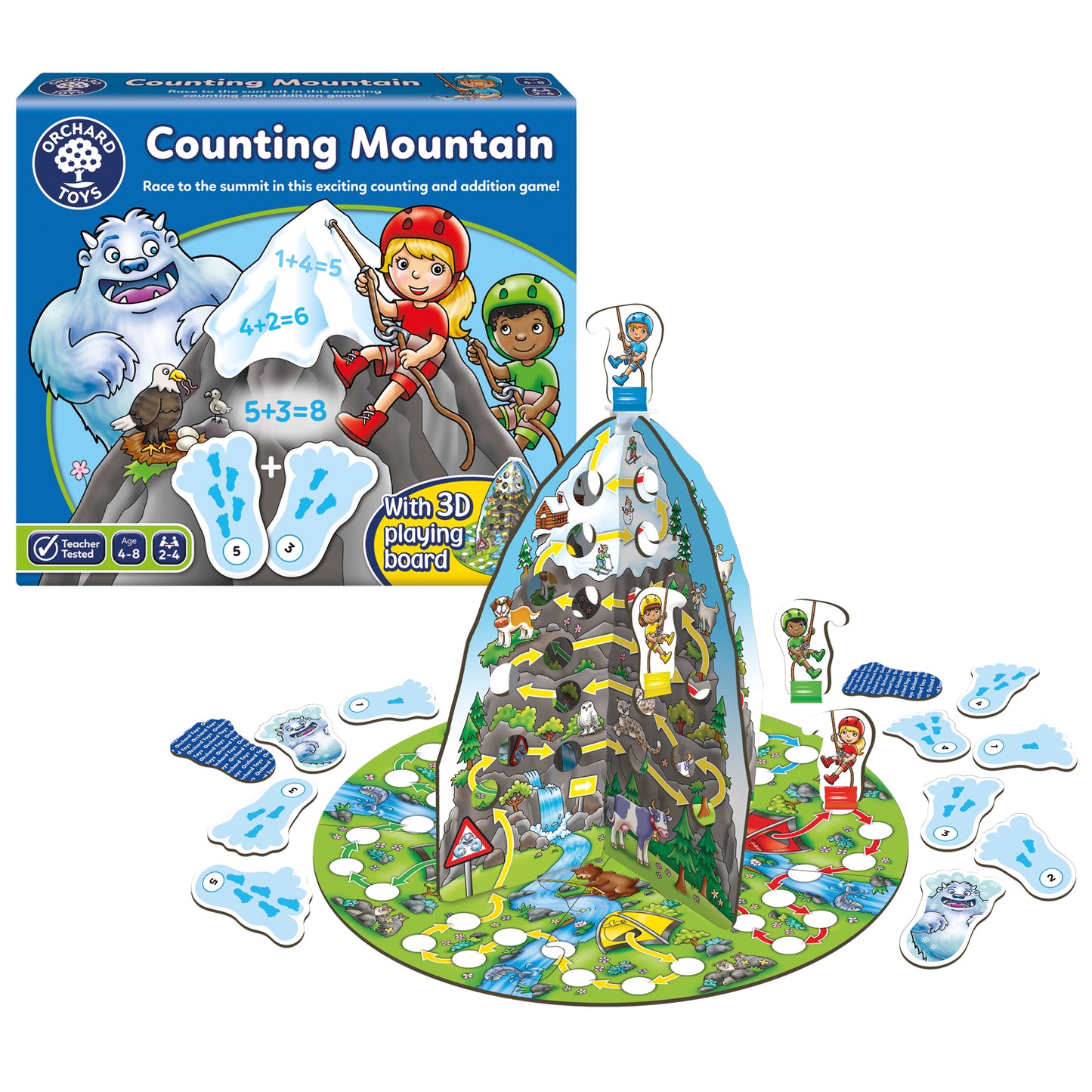 Orchard Toys Counting Mountain Counting and Addition Game