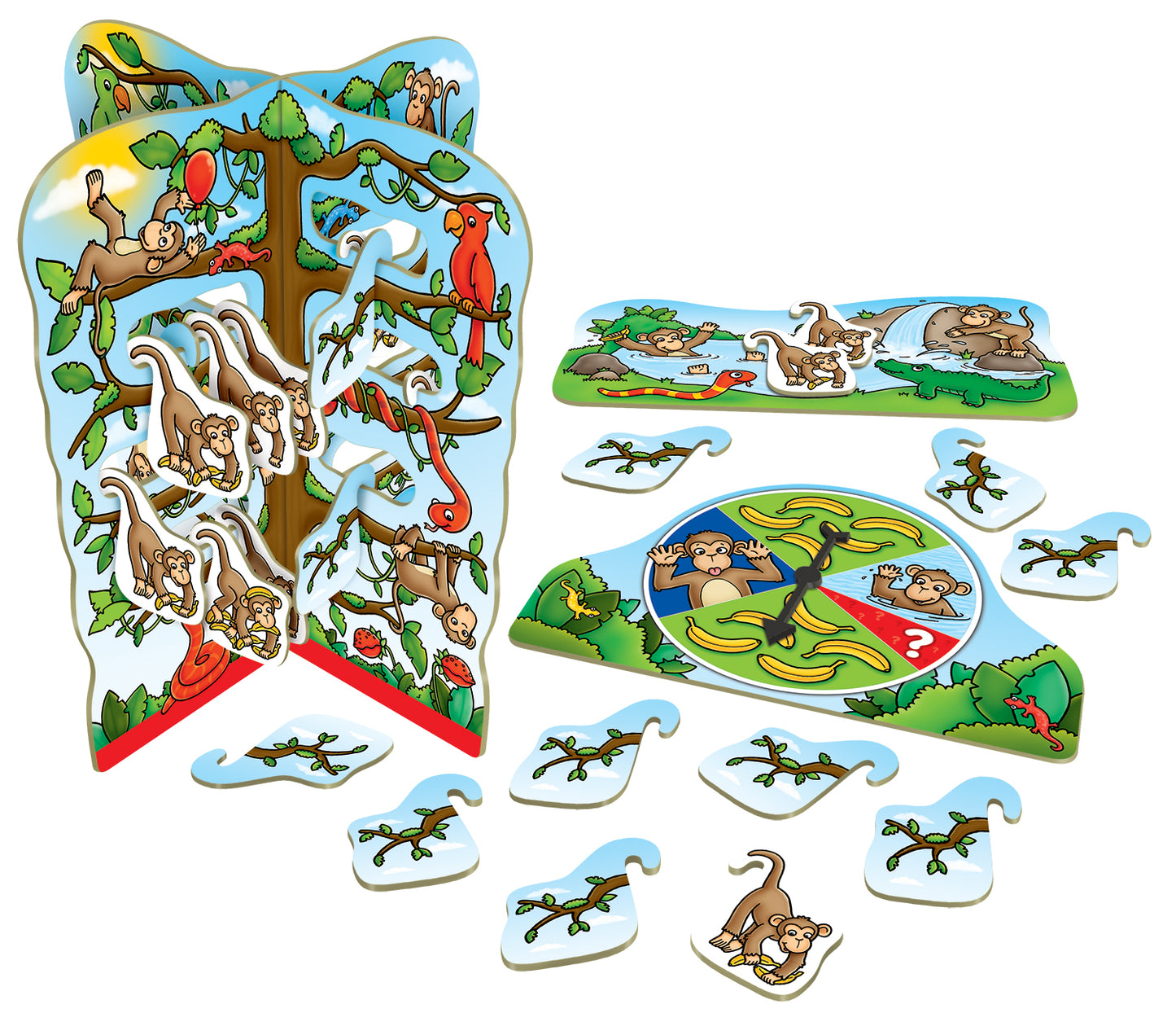 Orchard Toys Cheeky Monkeys Counting and Strategy Game