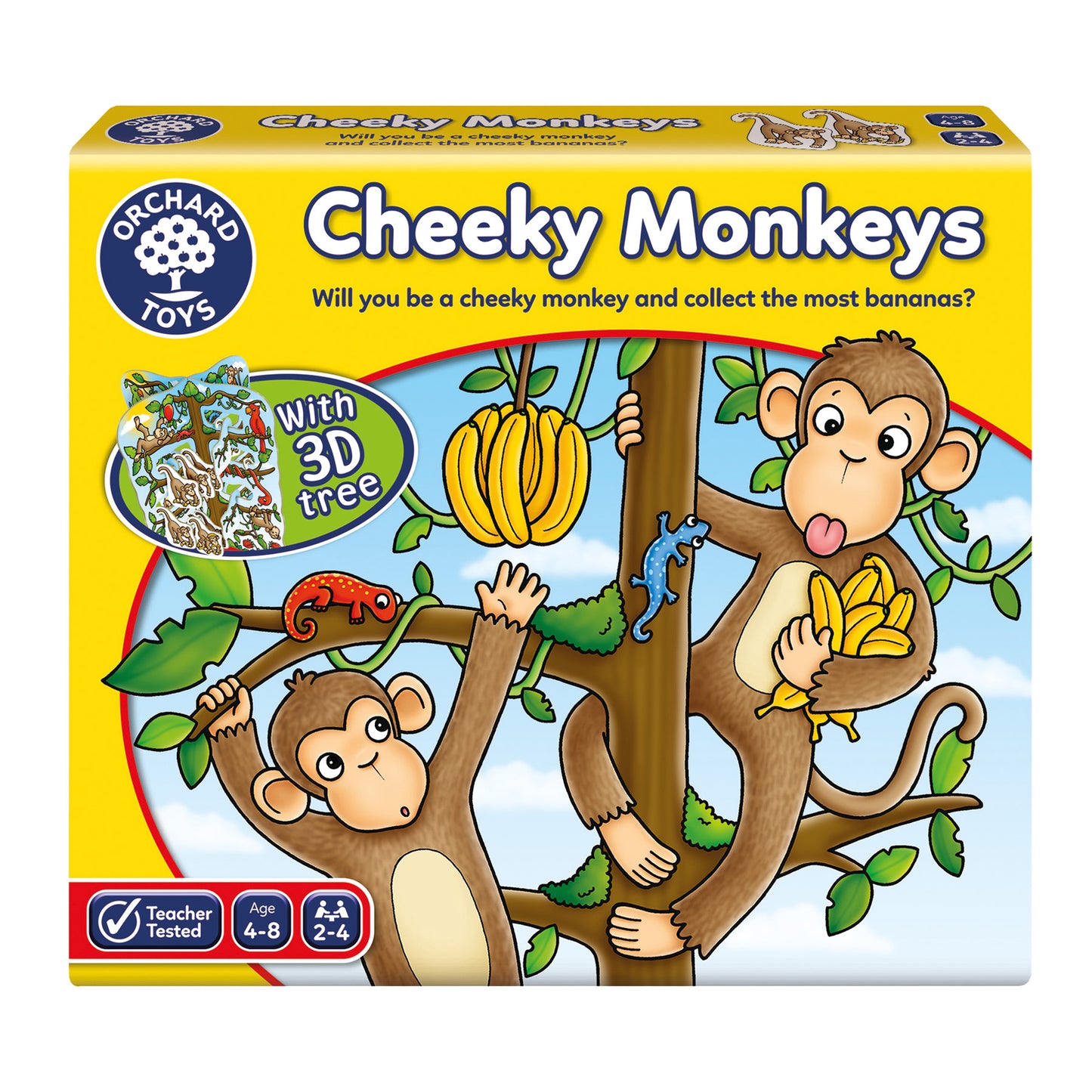 Orchard Toys Cheeky Monkeys Counting and Strategy Game