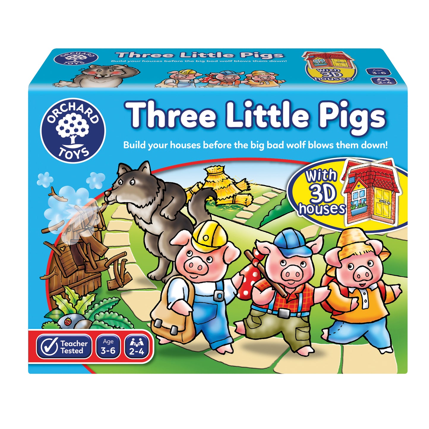 Orchard Toys Three Little Pigs Board Game 三隻小豬棋盤遊戲