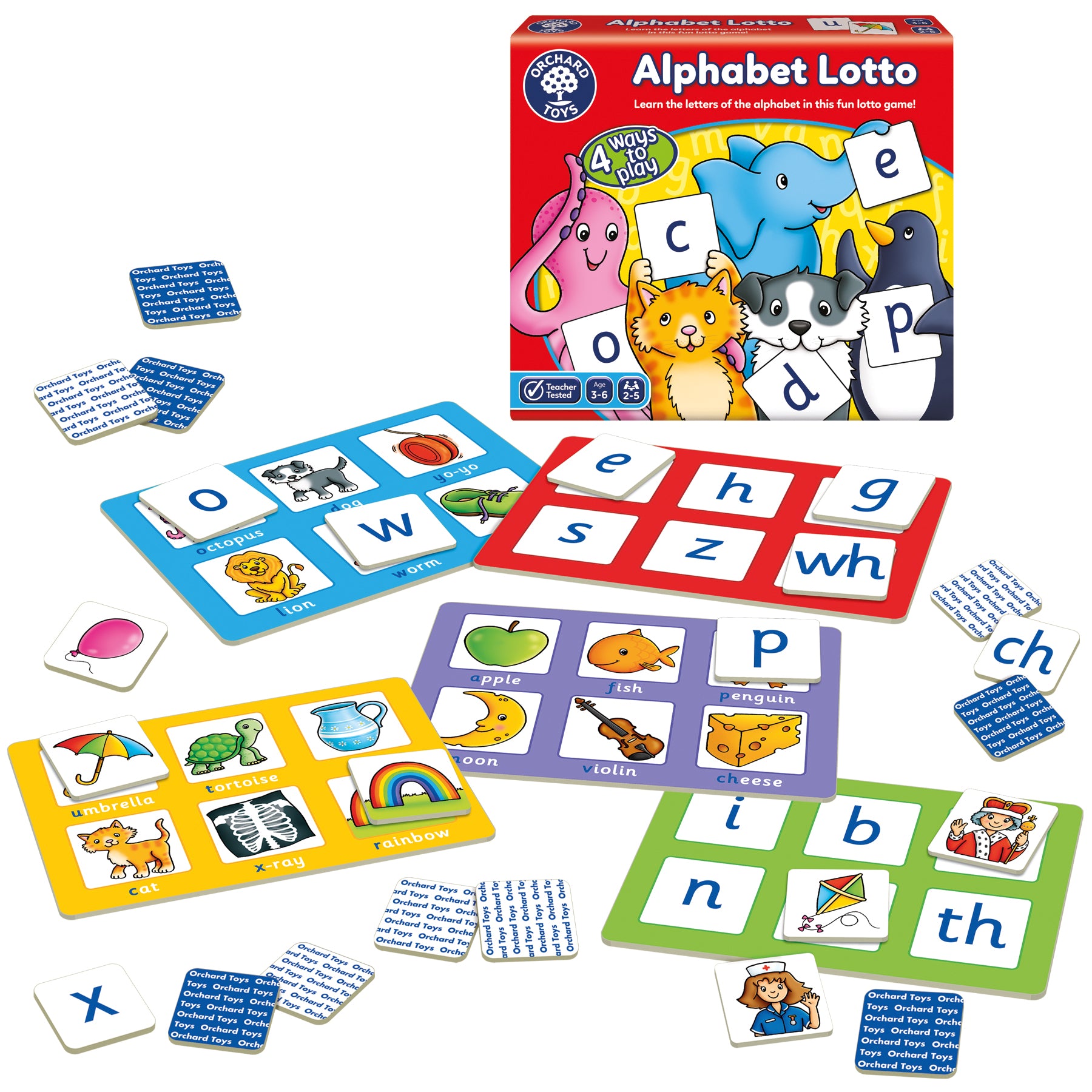 Orchard Toys Alphabet Lotto Game – MY SCHOOL BUS