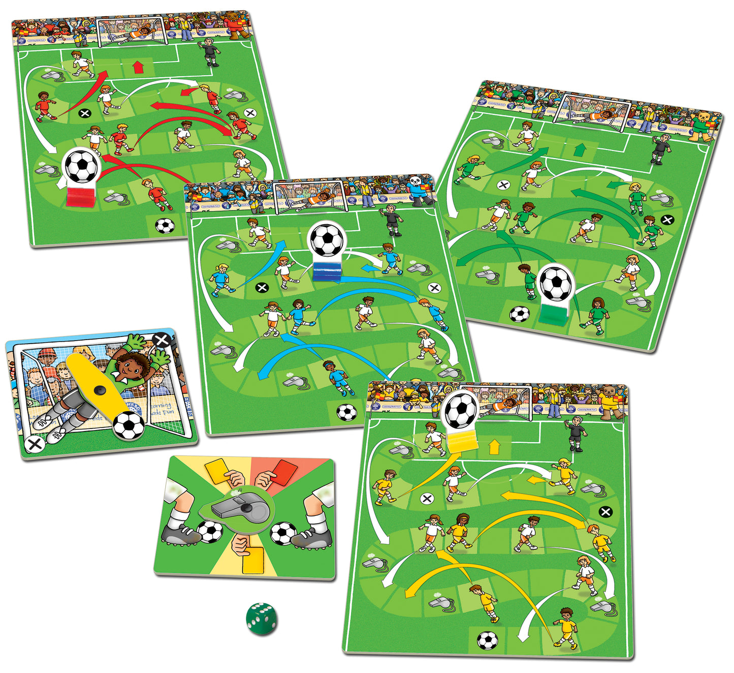 Orchard Toys Football Snakes and Ladders Game