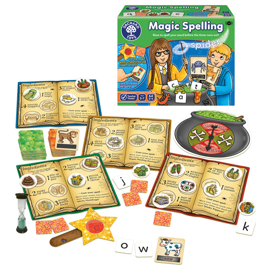 Orchard Toys Magic Spelling Spellbinding Literacy Game