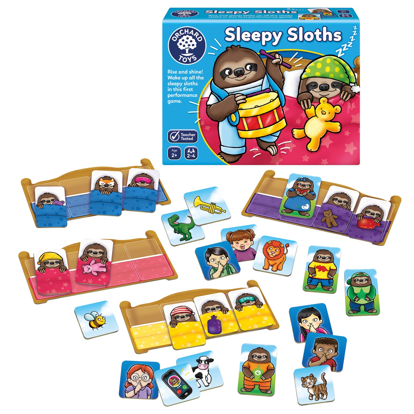 Orchard Toys Sleepy Sloths Sound Imitation Game 貪睡樹懶 聲音模仿遊戲