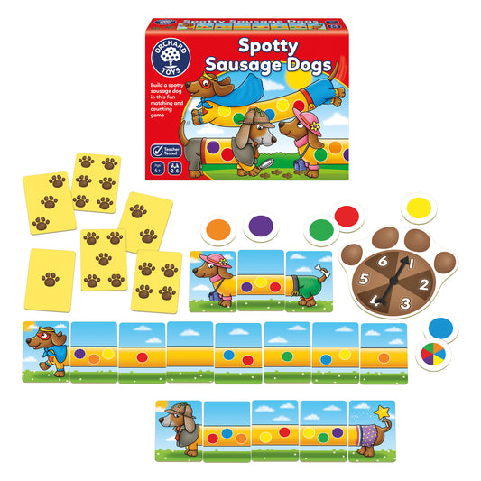 Orchard Toys Spotty Sausage Dogs Colour and Counting Game