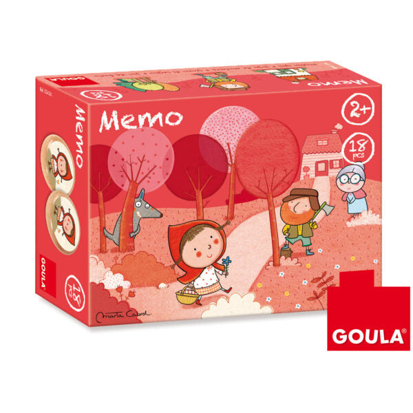 Goula Little Red Riding Hood Matching & Memory Game 小紅帽配對記憶遊戲