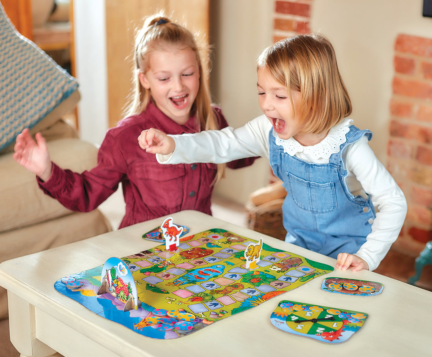Orchard Toys Dino-Snore-Us Action-packed Board Game