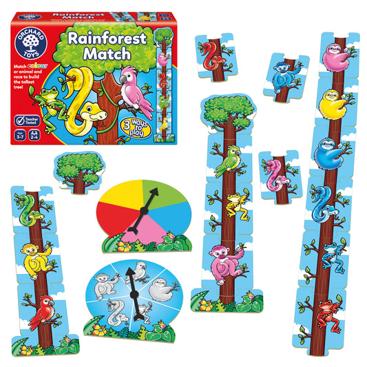 Orchard Toys Rainforest Match Counting and Colour Matching Game