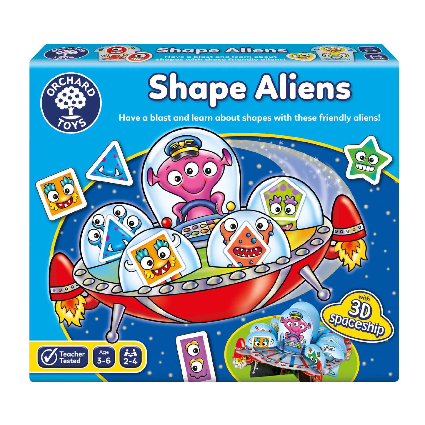 Orchard Toys Shape Aliens Cosmic Matching Game