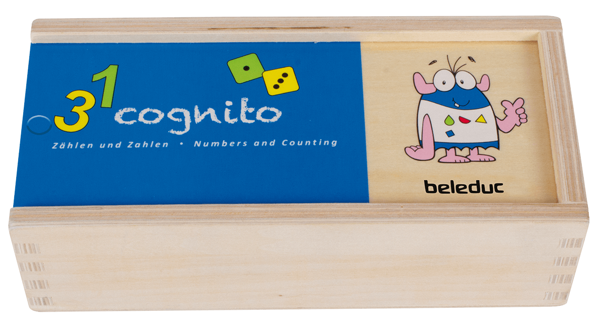 Beleduc Cognito Numbers Matching Game 數字計數量配對遊戲