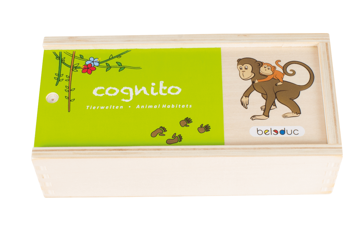 Beleduc Cognito Animal Habitats Matching Game 動物在那裡生活配對遊戲