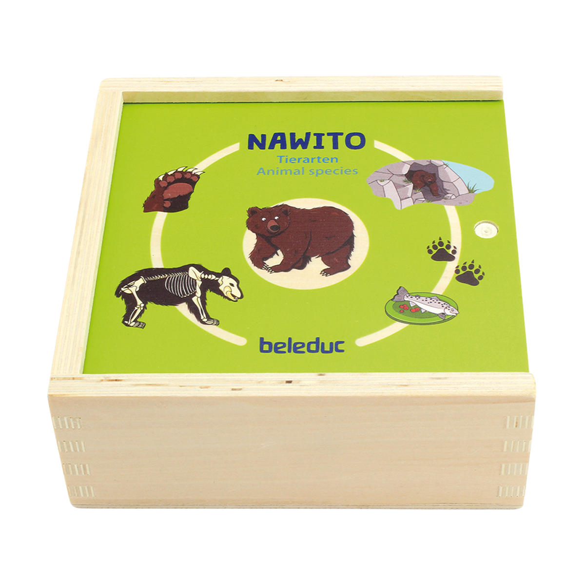 Beleduc Nawito Animal Species Matching Puzzle 動物種類配對拼圖