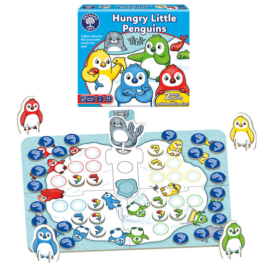 Orchard Toys Hungry Little Penguins Collaborative and Matching Game