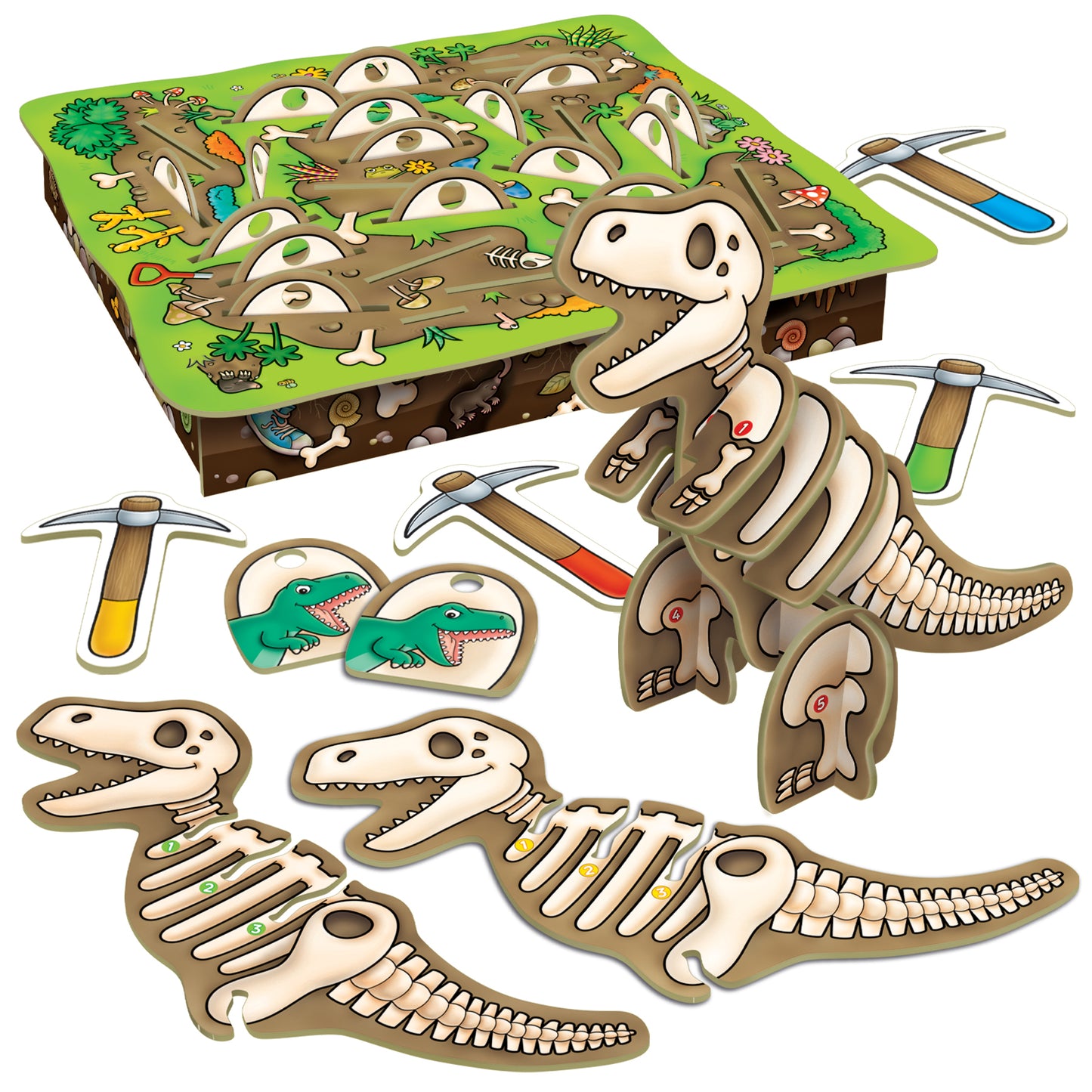Orchard Toys Dinosaur Dig Prehistoric Fossil Finding Game