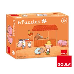 Goula Farm Animals Large Pieces Puzzle
