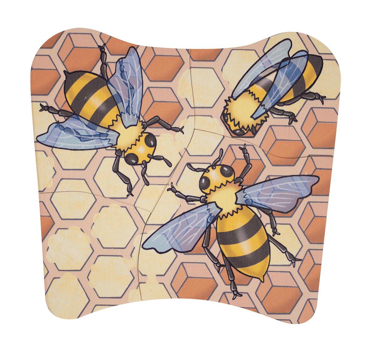 Beleduc Layer-Puzzle Honey Come From 蜂糖從何來-多層情景找找看拼圖