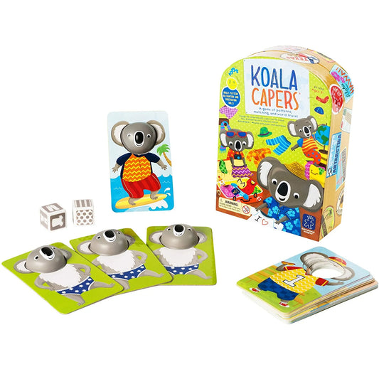 Educational Insights Koala Capers Card Math & Memory Game