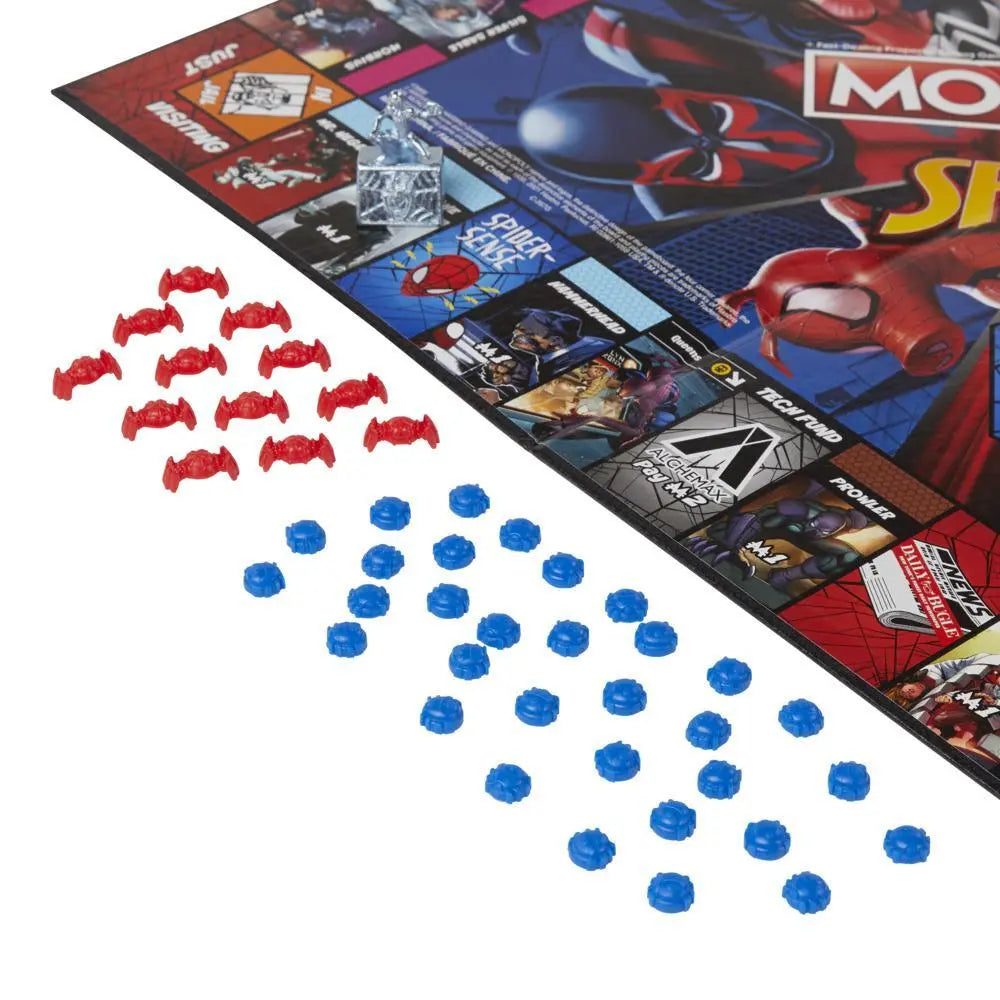 Hasbro Monopoly: Marvel Spider-Man Edition 大富翁: 漫威蜘蛛俠英文版