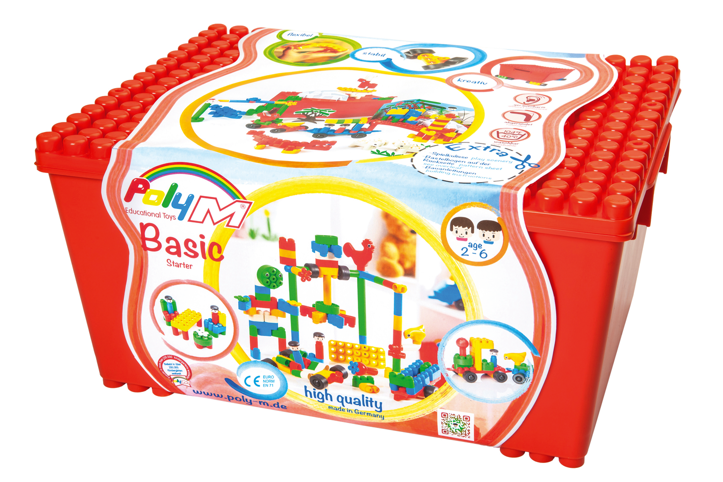 Poly-M Classroom Basic Set 500Pcs 課室基礎套裝500塊