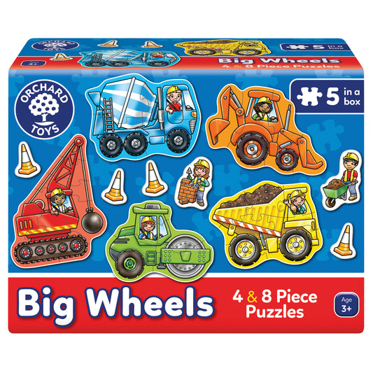 Orchard Toys Big Wheels Jigsaw Puzzle