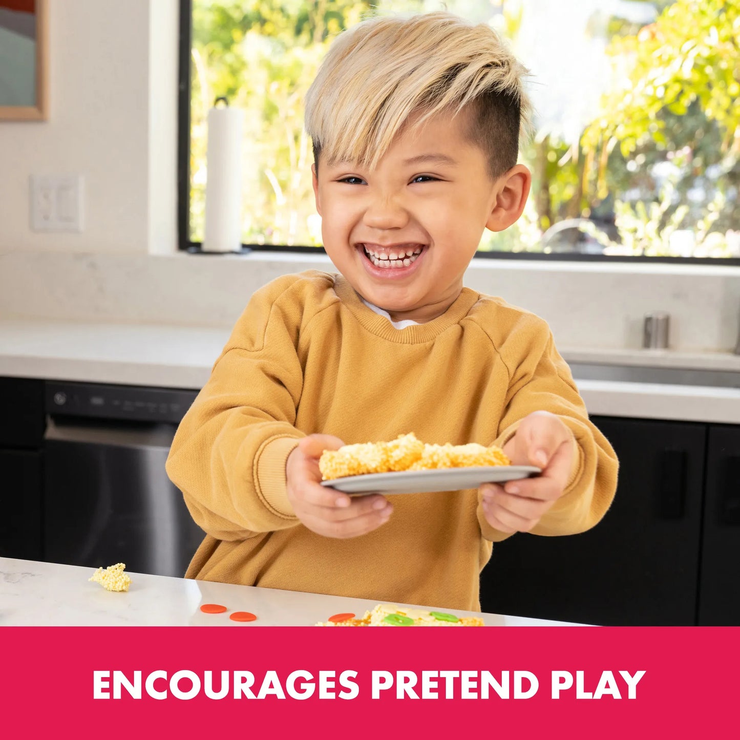 Educational Insights Playfoam Pizza Parlor Sensory Play 魔塑粒粒黏土 披薩店 小手肌感官遊戲