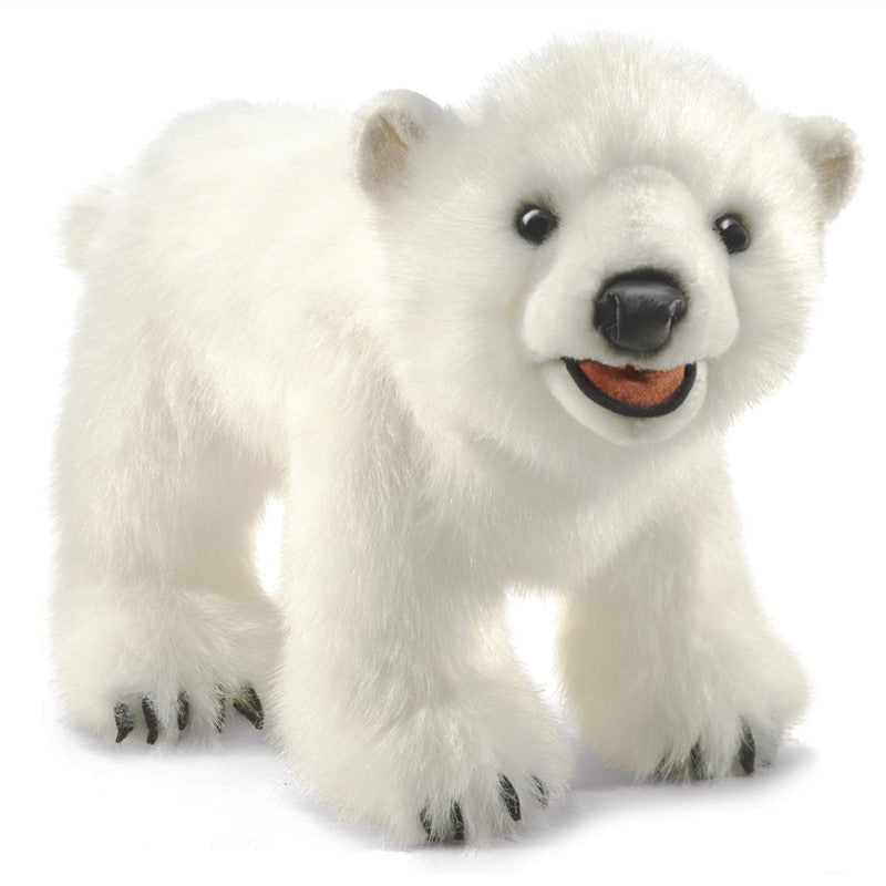 Polar Bear Cub Hand Puppet 北極熊手偶