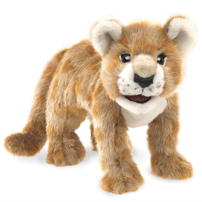 African Lion Cub Hand Puppet 非洲獅手偶