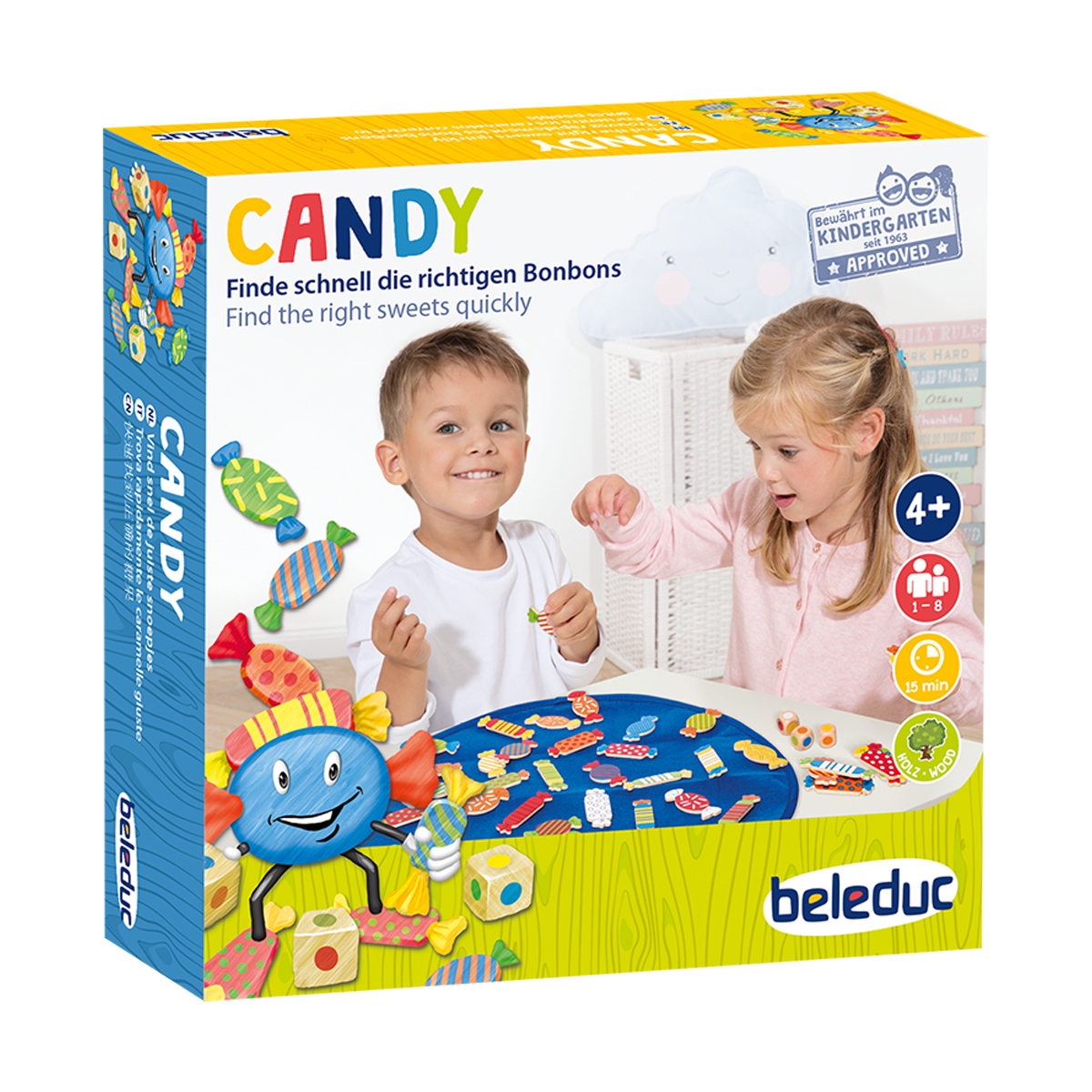 Beleduc Candy Color Matching Game 糖果配對遊戲