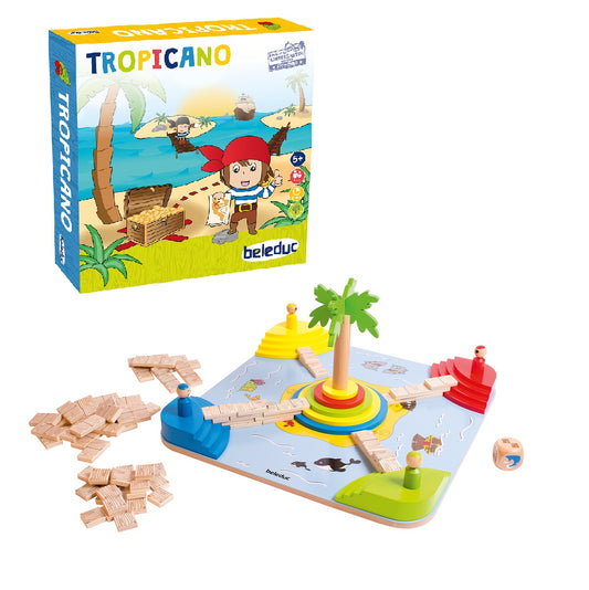 Beleduc Tropicano Game 寶島探險建橋築路遊戲