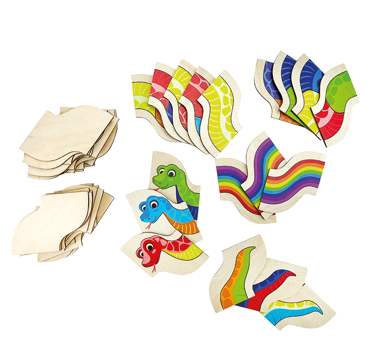 Beleduc Snake Dominoes 小蛇多米諾