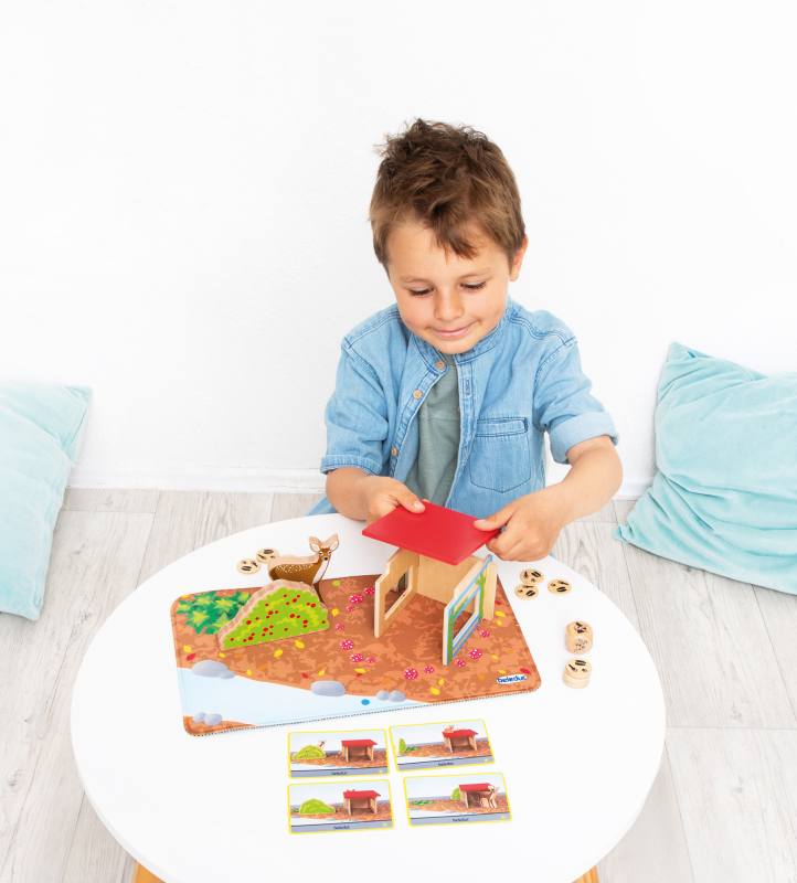 Beleduc Reni & Hops spatial perception and memory skills game 兔鹿尋蹤 空間感知與記憶遊戲