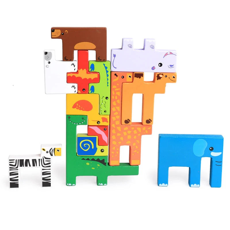 Creative Animal Building Blocks 疊疊動物七巧板