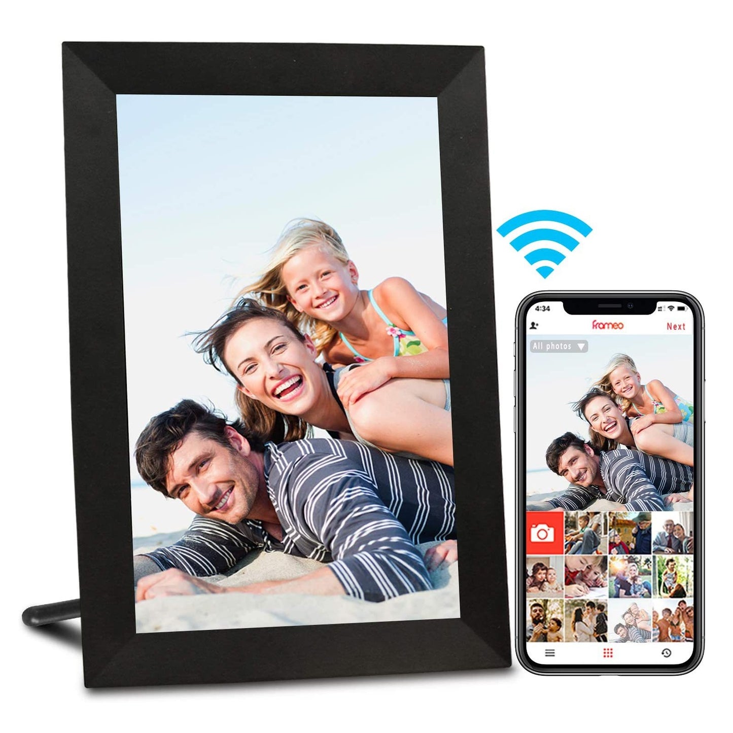 Frameo 10.1 Inch Smart WiFi Digital Frame 32GB Frameo 10.1吋智能WiFi數位相框 32GB