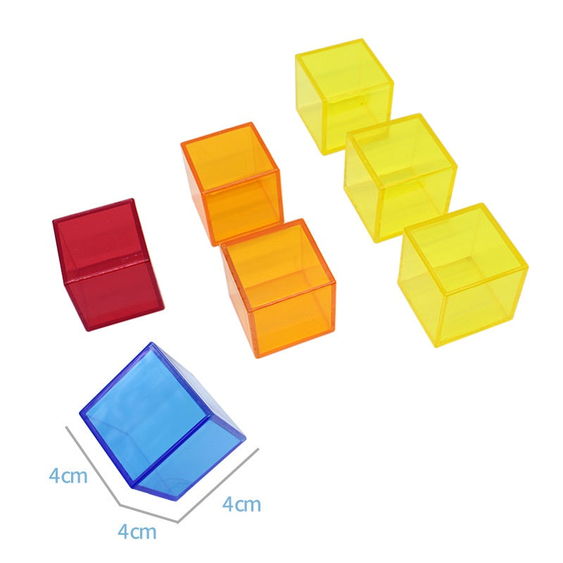 Translucent Rainbow Cube 半透明彩色正方體