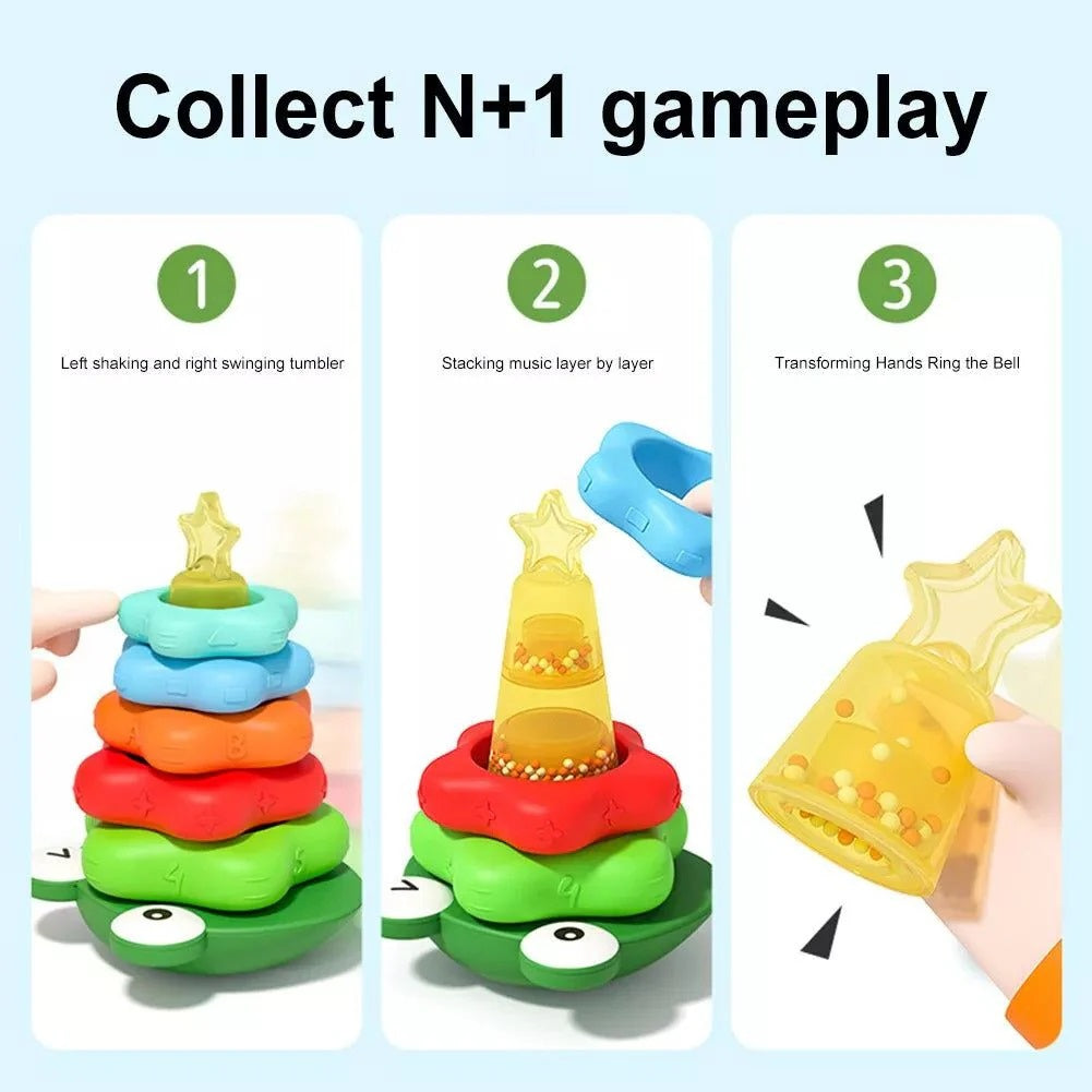 Fine Motor Froggy Jenga 小青蛙不倒疊疊樂