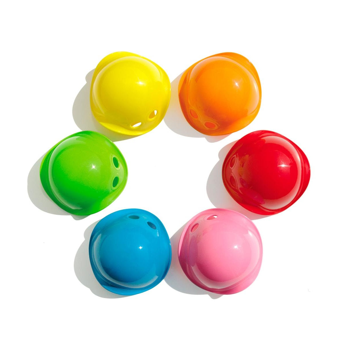 Rock & Spin Shells Sensory Play Set of 搖擺烏龜殼 6 個套裝