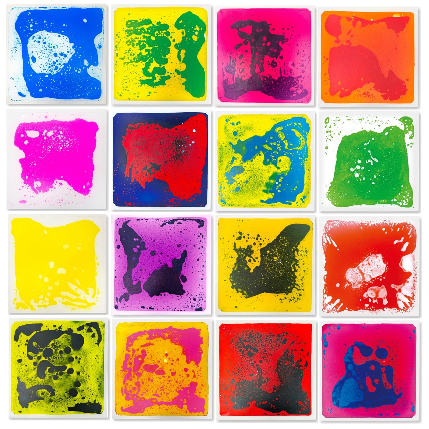 Kindermatic Square Liquid Sensory Floor Tiles 50x50cm 正方形液體感官地墊
