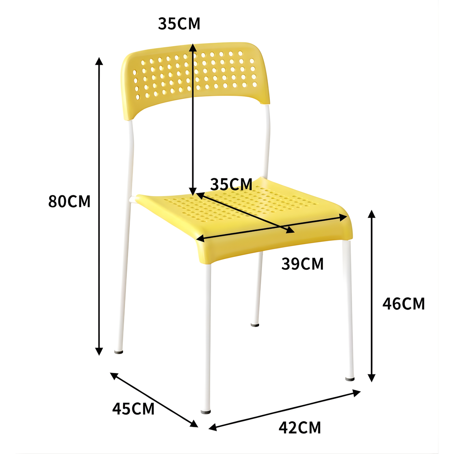 KC COMFORT Stackable Chair 可疊椅