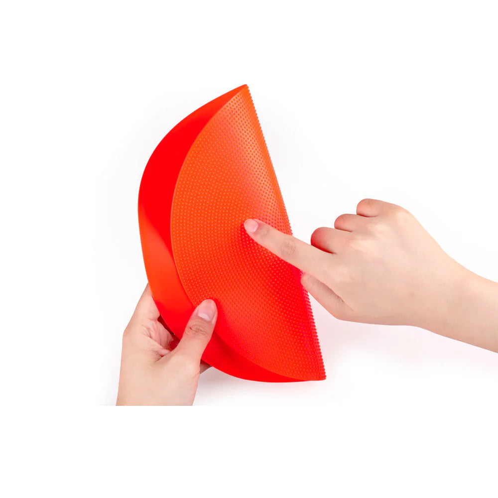 Kindermatic 10 inch Spot Flat Markers Feet Hands Twister Mat
