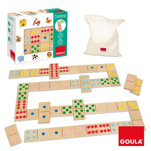 Goula Topycolor Domino Matching & Addition Memory Game 多米諾骨牌配對和加法記憶遊戲