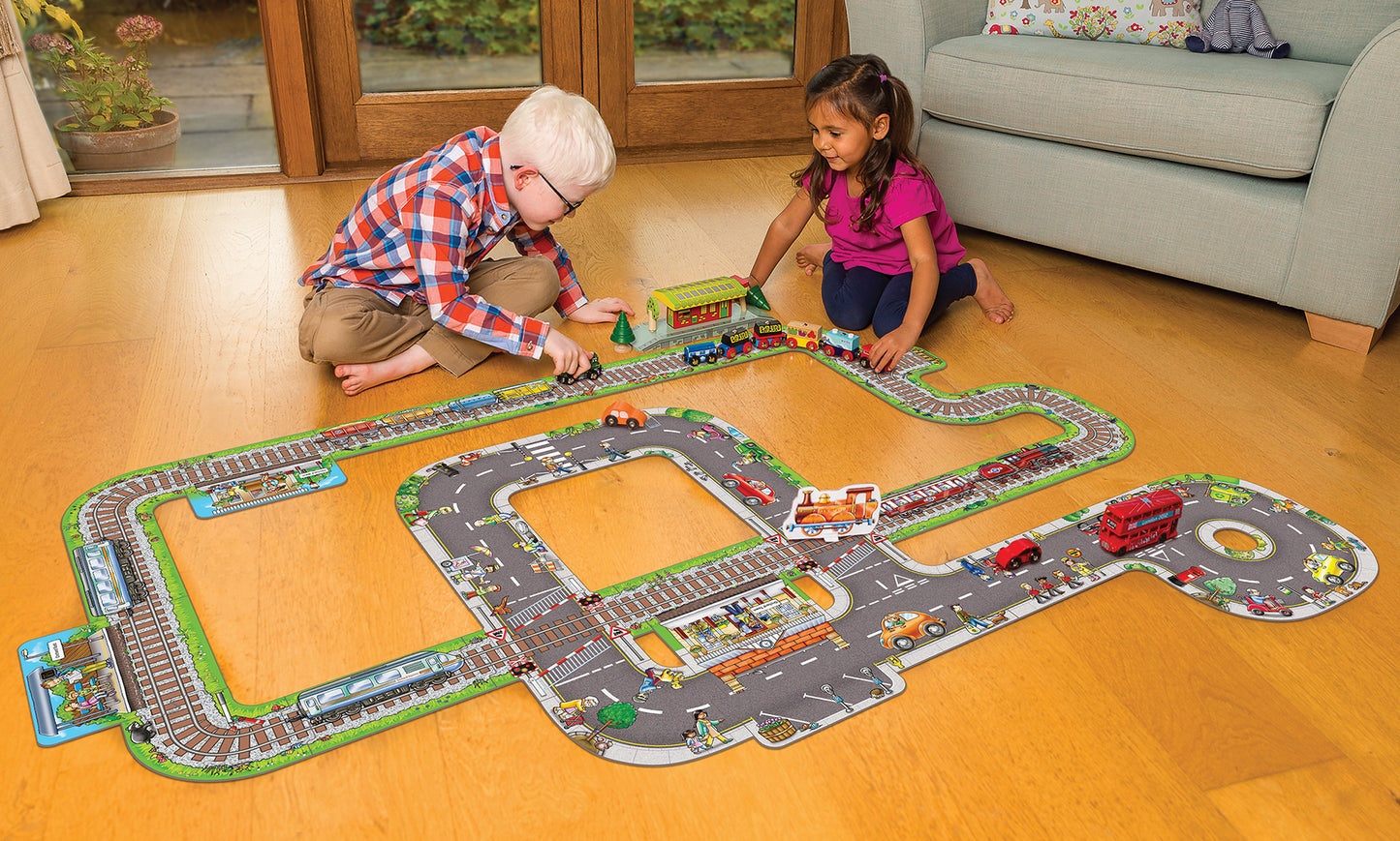 Orchard Toys Giant Road Expansion Pack Station