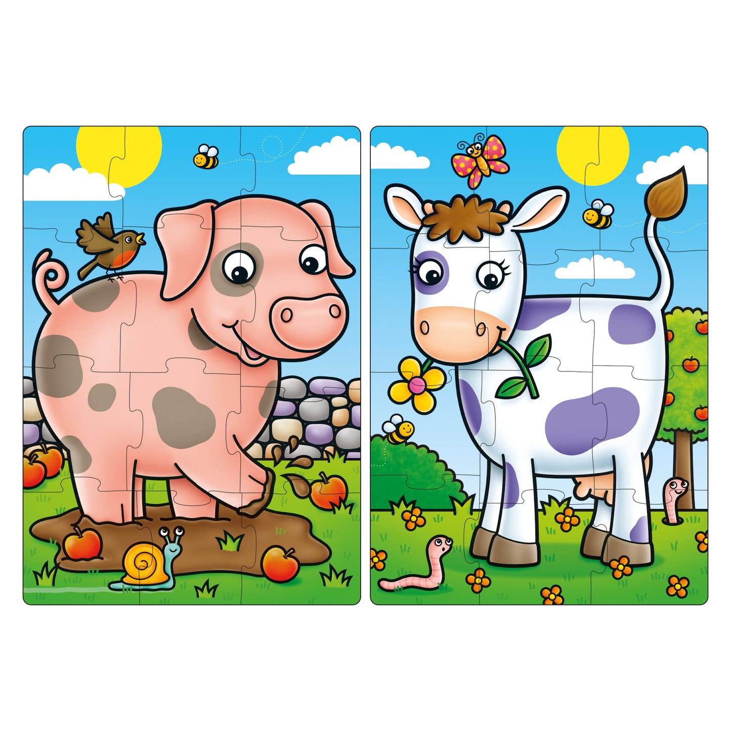 Orchard Toys First Farm Friends Jigsaw Puzzles