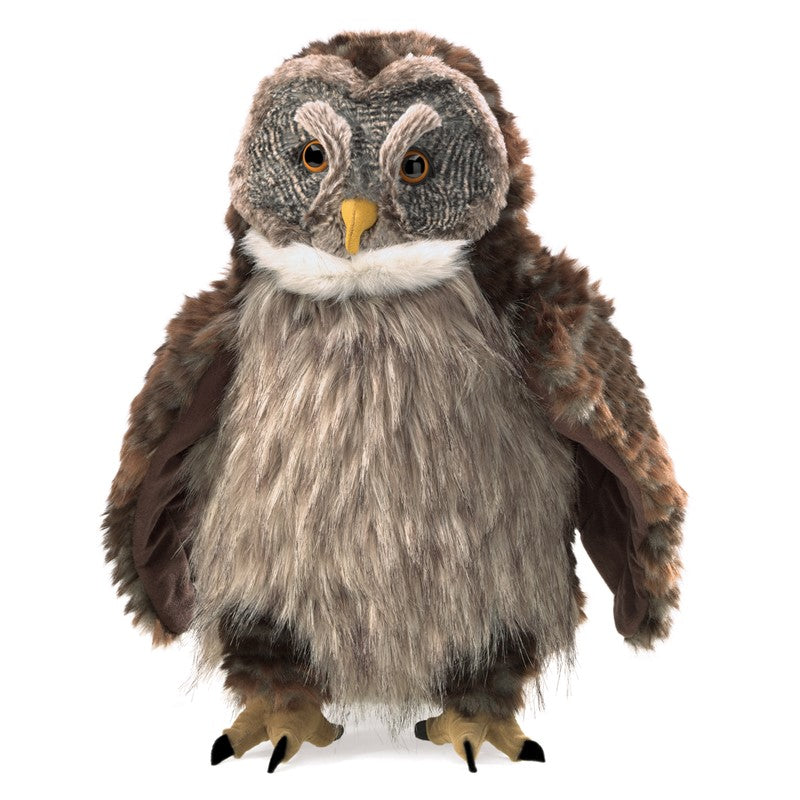 Hooting Owl Hand Puppet 發聲貓頭鷹手偶